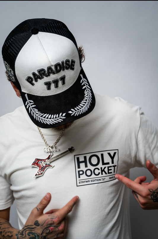 HOLY POCKET TEE - WHITE