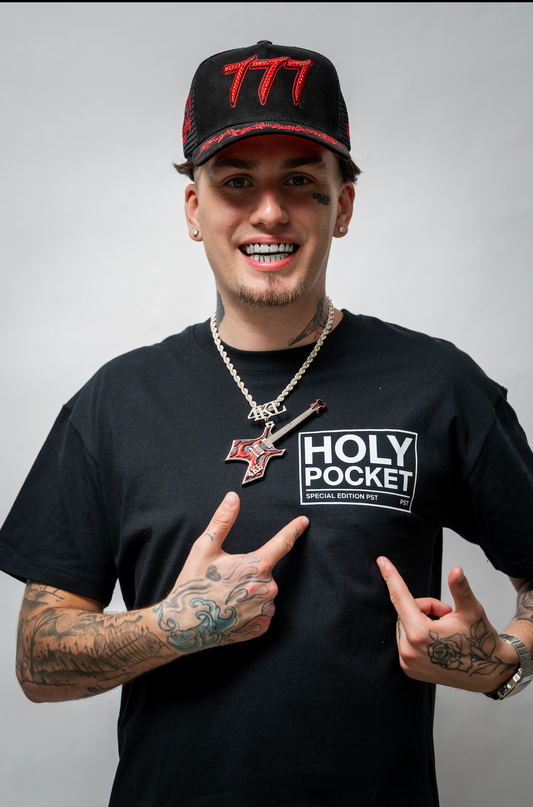 HOLY POCKET TEE - BLACK