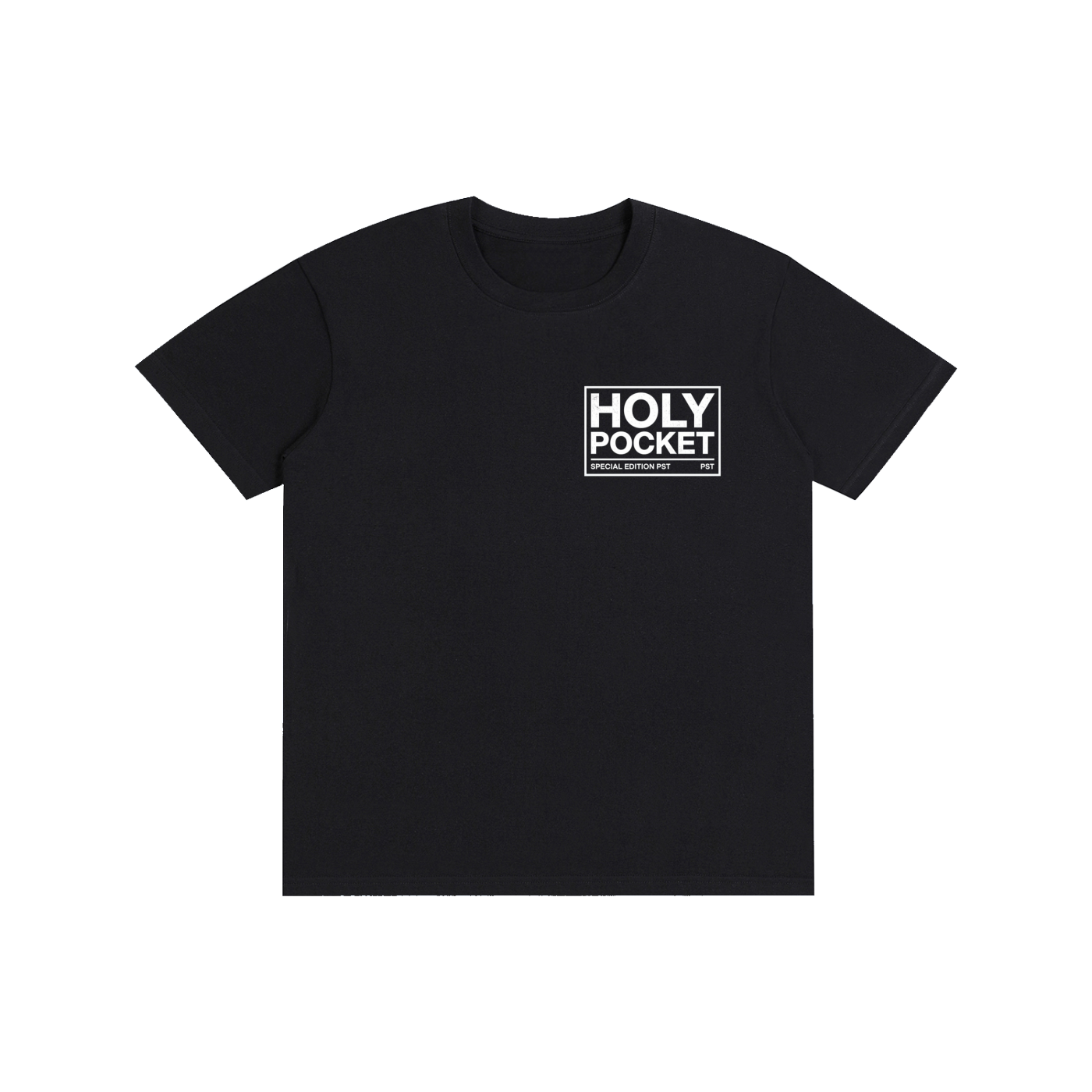 HOLY POCKET TEE - BLACK